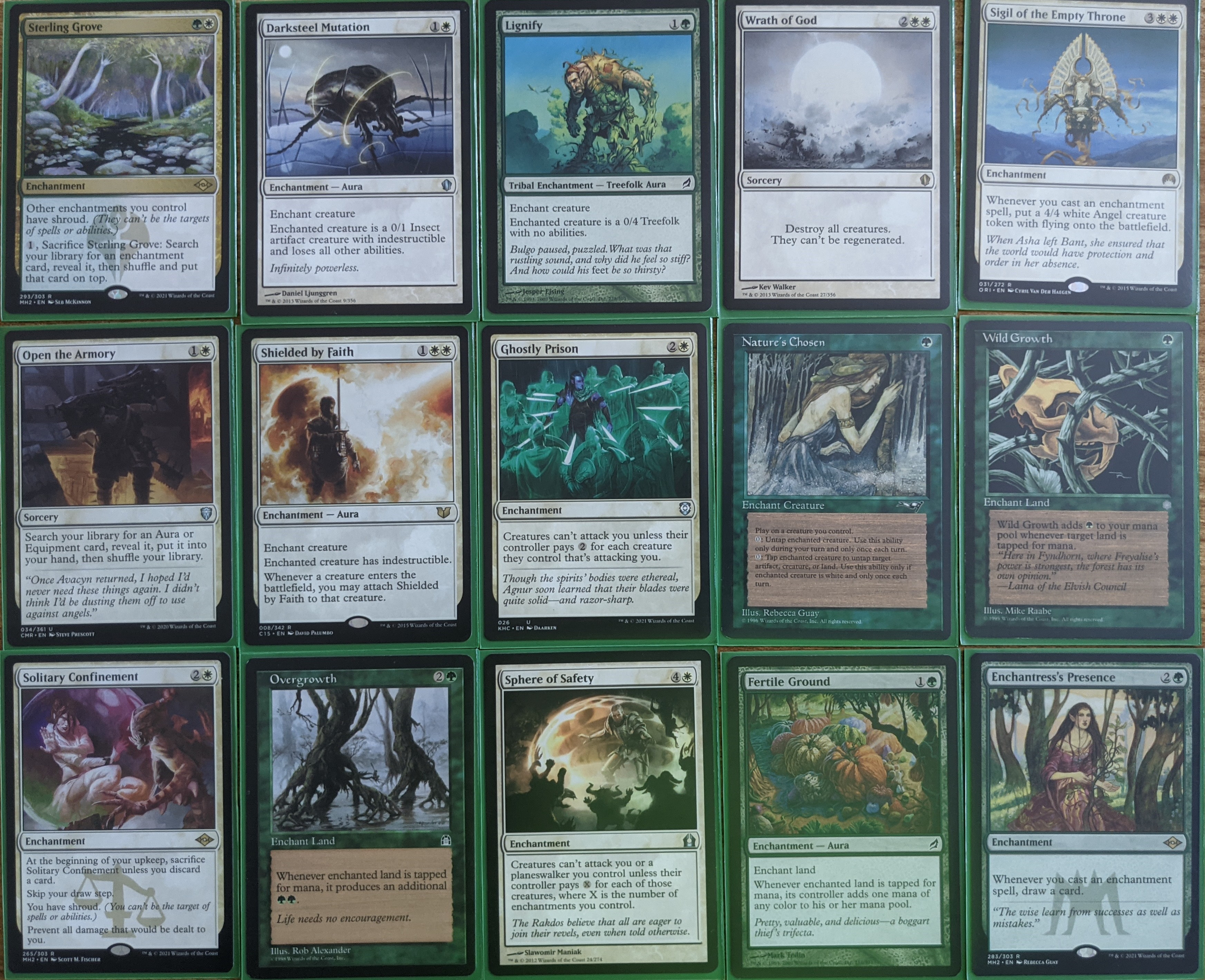 Sythis, Harvests Hand - Enchantress EDH Deck (Custom 100 Card Commander Deck)